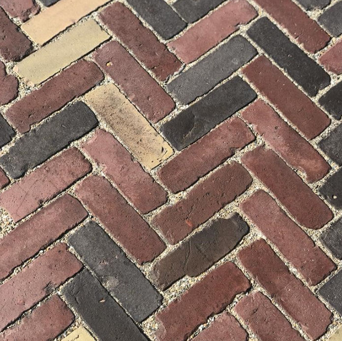 Geb. Waalformaat getr. 5x20x8,5cm Mix Kerkplein