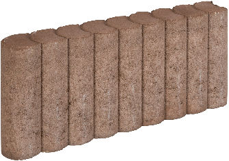 Rondo Palissadeband 8x25x50cm bruin