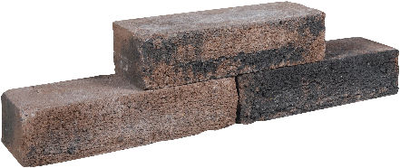 Cottage Walling 40x15x10cm bruin-zwart