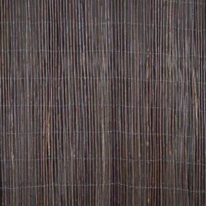 Wilgenteenmat 1 stengel dik met staaldraad gevlochten 200x200cm