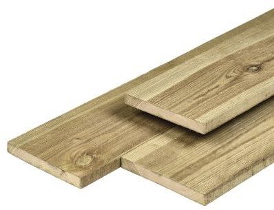 Grenen plank geschaafd 1,5x14x180cm