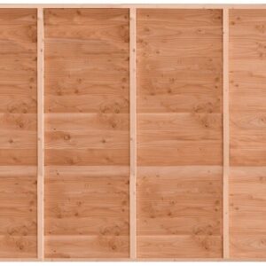 Wand C enkelzijdig rabat 224x278,5cm onbehandeld