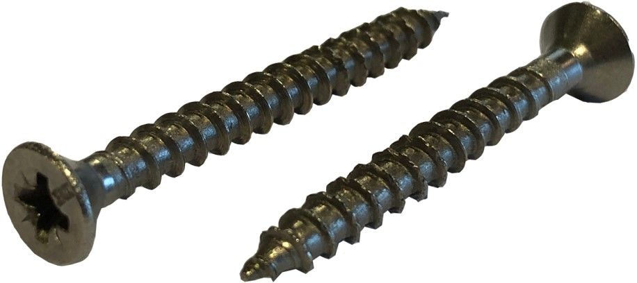 Spaanplaatschroeven RVS 4x30mm (200st)