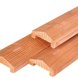 Red Class afdekkap met sponning 3,6x8,5x180cm