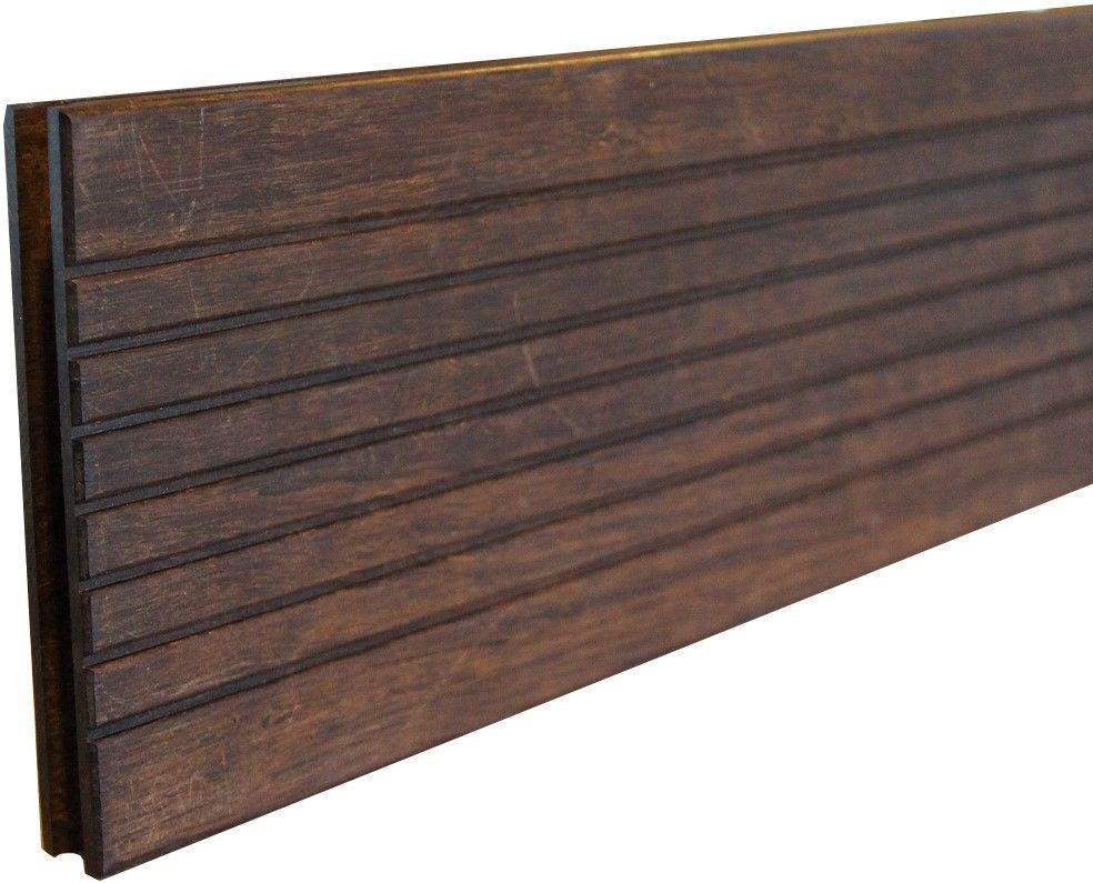 Gardendecking bamboo vlonderplank 1,8x14x186cm Dark Brown