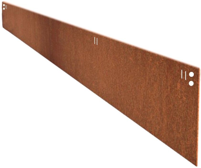 Cortenstaal kantopsluiting 0,3x15x300cm