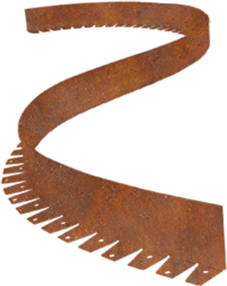 Cortenstaal kantopsluiting buigbaar 0,2x15x300cm