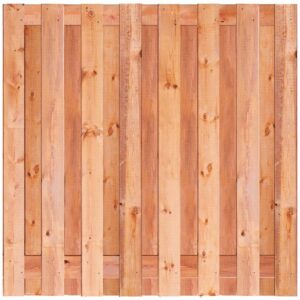 Red Class scherm Arosa 17 planks 180x180cm