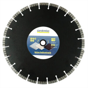 Zaagblad TURBO beton, Ø350, asgat 25,4 (Zaagtafel)
