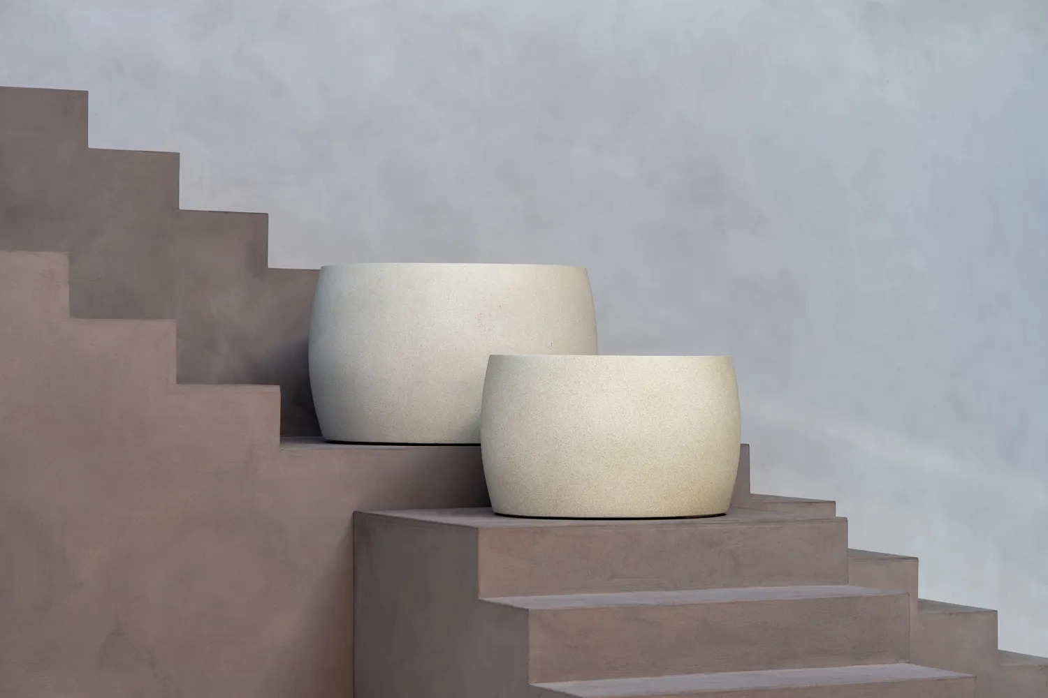 Grigio Modern Bowl - Antique White