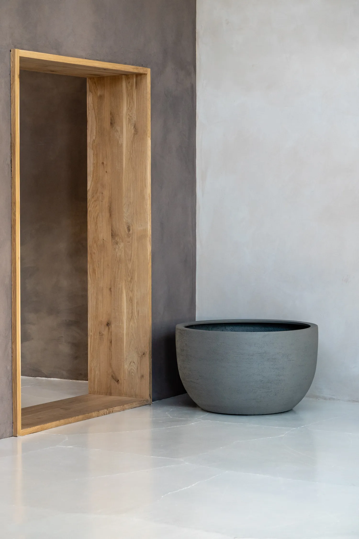 Terreno New Egg Pot Low - Clay